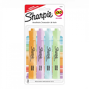 SHARPIE Resaltador Blister X 4 Pastel Accent Tank Neon