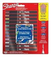 SHARPIE Marcadores Acrilico x12 pta pincel