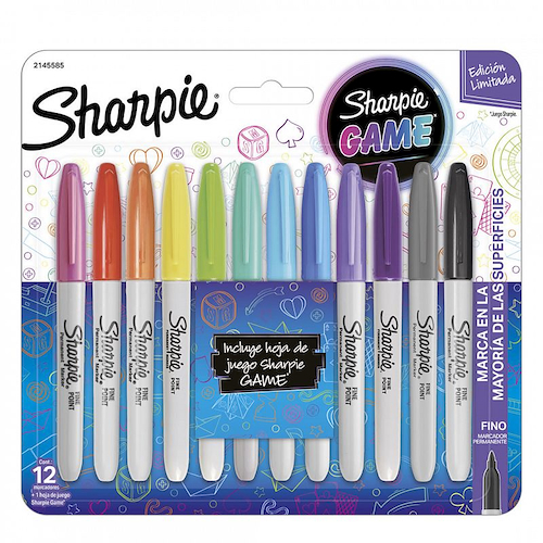 SHARPIE Blister X 12 Game Blister X 12 Game