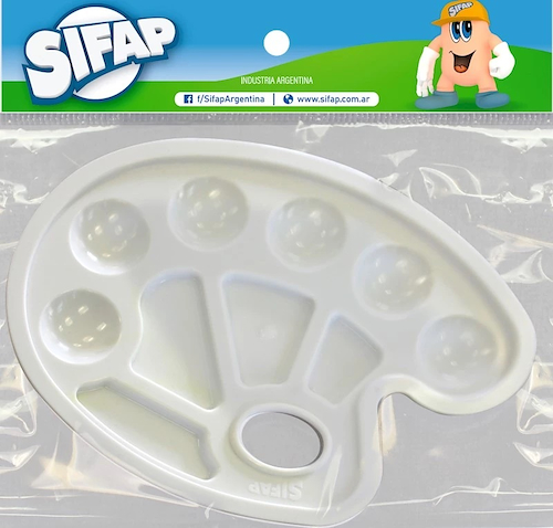 SIFAP Mezclador 10 Cavidades Ovalado Arte Escolar
