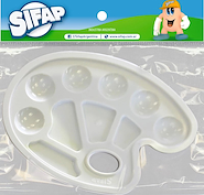 SIFAP Mezclador 10 Cavidades Ovalado Arte Escolar