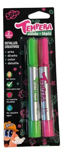 SIFAP Tempera solida lapiz sifap X 2 FLUO