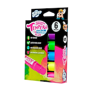 SIFAP Tempera solida x 6 Fluo Arte