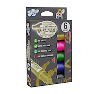 SIFAP Tempera solida x 6 metalizada Arte