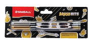 SIMBALL MICRO Marcadores Brush Hit Soft Metal Blister X 2 Escritura