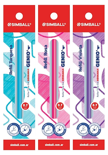 SIMBALL MICRO Tanque Fancy Para Roller Genio Escritura Escolar