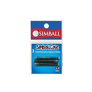 SIMBALL MICRO Cartucho X 3 Azul para Cole Escritura Escolar