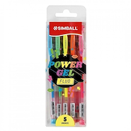 SIMBALL MICRO Gel Pack X 5 Fluo Escritura