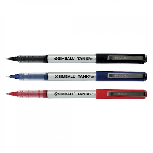SIMBALL MICRO Micro Tank Pen Azul Escritura