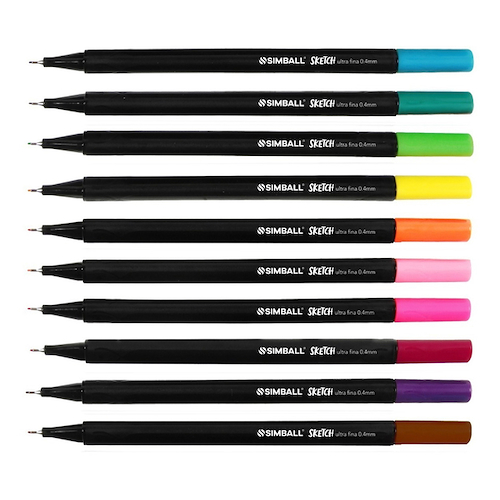 SIMBALL MICRO Microfibra Marron Escritura