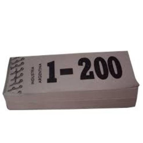 TAL-OFFICE Talonario De Rifa 1-200 Varios Oficina