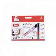 TRABI Marcadores para pizarra 450 X 4 450 Plus