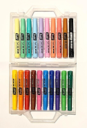 TRABI Valija x 20 Marcadores Big Brush 10 classic + 10 pastel