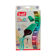 TRABI High Resaltador Pastel X 8 Escritura