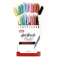 TRABI Marcador Art Brush x 10 Pastel Escritura
