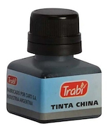 TRABI Tinta China X 15 Cc. Color Tinta China