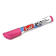 TRABI 450 Marcador Para Pizarra Rosa Escritura