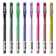 TRAMA Roller Ball Gel Glitter Escritura