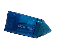 UTIL UNO Sacapuntas Lapiz C/ depo y Goma Sacapuntas con goma