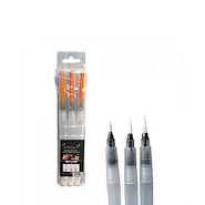 VAN ORLEY Pincel con Deposito Redondos x 3 Escritura Artistica