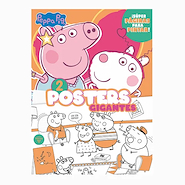 VERTICE Coloring Peppa Pig Paginas p/ pintar + 2 Posters Gigantes