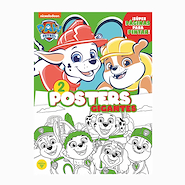 VERTICE Coloring Paw Patrol Paginas p/ pintar + 2 Posters Gigantes