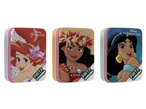 VERTICE Lata Pinta Conmigo Princesas 1 Libro p/Pintar  +  4 Crayones  +  Super Stickers