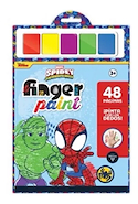 VERTICE Blister finger paint 1 libro para pintar + 5 almohadillas para pintar