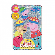 VERTICE Set Super Colorea 1 Libro p/Pintar + 6 Crayones + 100 Stickers