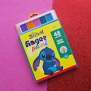 VERTICE Blister finger paint 1 libro para pintar + 5 almohadillas para pintar