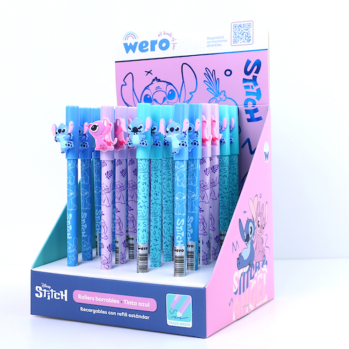 WERO Boligrafo borrable Stitch Escritura