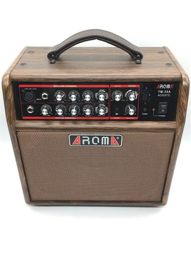 AROMA TM-30A Amp Portatil P ACUST 30W AMPLIFICADOR GUITARRA 35w c/Rev