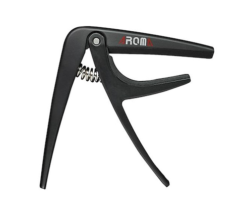 AROMA AC-01 CAPO P/ACUST Pinza Negro TRANSPORTE PARA GUITARRA