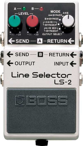 BOSS LS-2  LINE SELECTOR Pedal de efecto