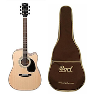 CORT AD880CE-NAT  NATURAL  c/Funda Acústica c/Micrófono