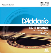 DADDARIO EZ910   11-52 Encordado Acústica 011