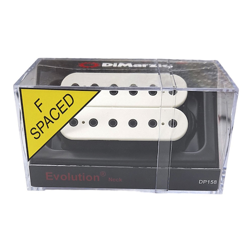 DIMARZIO DP158 WH -F SPACED  EVOLUTION neck Micrófono Doble Bobina