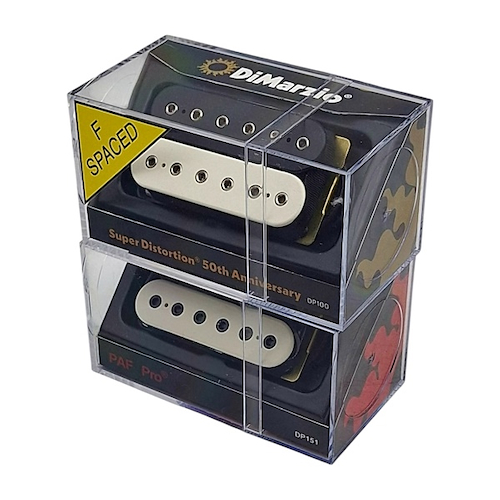 DIMARZIO SET36  blanco / negro x DP100F + 151  W/BK