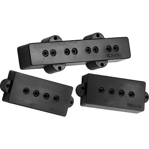 DIMARZIO DP126 BK - P+J (set) Micrófono Bajo 4 Cdas.