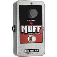 ELECTRO HARMONIX NANO MUFF OVERDRIVE Pedal de efecto