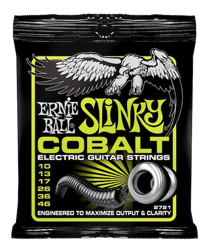 ERNIE BALL EB-2721  COBALT  10-46 Encordado Eléctrica 010