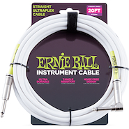 ERNIE BALL EB-6047  L - Recto Cable Plug - Plug  6m