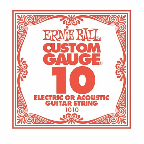 ERNIE BALL EB-1010  suelta 010 Cuerda Eléctrica 010