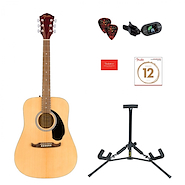 FENDER FA-125 PACK,- NAT WN Guitarra Acustica