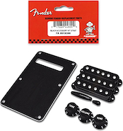 FENDER 099-1363  NEGRO - STRATO KIT Cover Varios + Perillas Varias