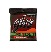 GHS Strngs BB20X Encordados para guitarra acustica Bright Bronze 11-50