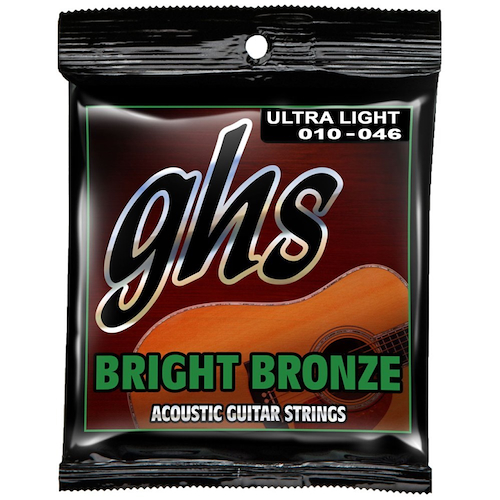 GHS BB10U  Bright Bronze 10-46 Encordado Acústica 010