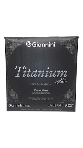 GIANNINI GENWTM  T.Media 85/15 TITANIUM Encordado Clásica