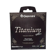 GIANNINI GENWTA  T.Alta  85/15 TITANIUM Encordado Clásica