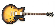 HOFNER HCT-VTH-SB  VERYTHIN sunburst Eléctrica   Jazz  con funda